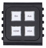 KTV FLEX Tastenmodul-4-A+H
