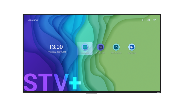 Newline STV+ 115" - Professionelles 4K Commercial Display