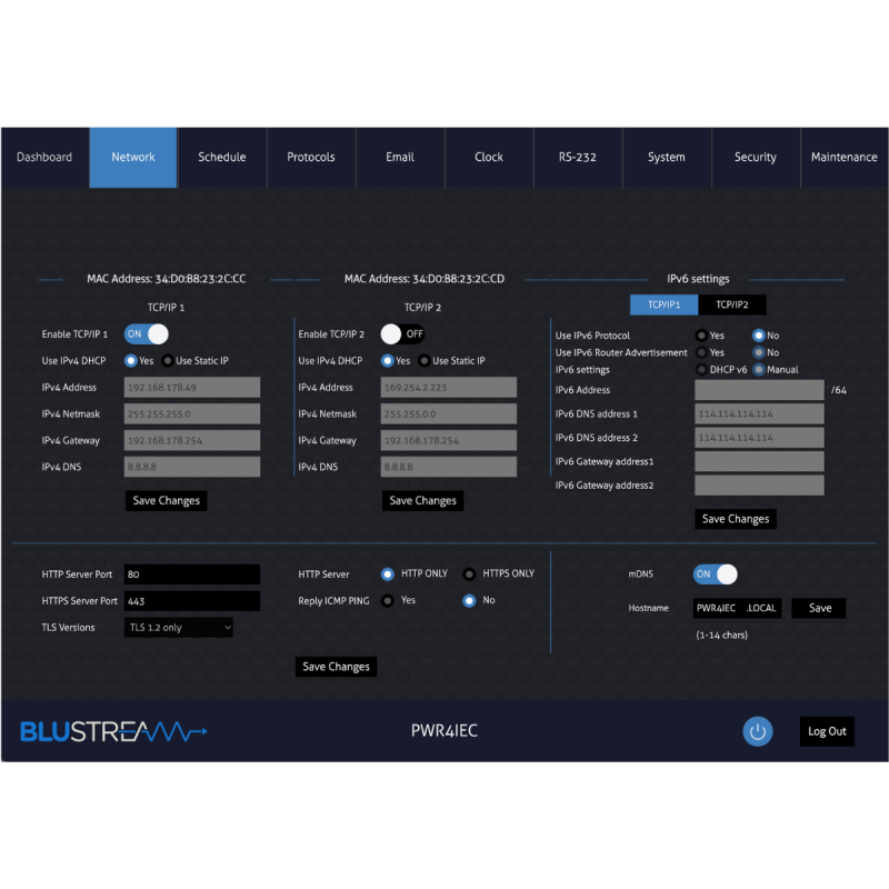 Netzwerk & IP-Konfiguration