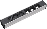 Bachmann CONI Steckdoseneinheit 6-fach 3x Schuko, 3x Custom Modul